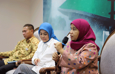 Diskusi Dialektika, Demokrasi di Media Center, Gedung Nusantara III, Kompleks Parlemen MPR/DPR-DPD, Senayan, Jakarta, Kamis (14/4/2022).