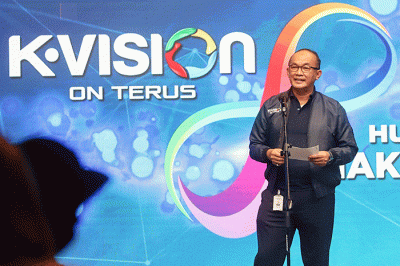Perayaan momentum perjalanan 8 tahunnya PT Digital Vision Nusantara (K-Vision) di dunia industri televisi digital.