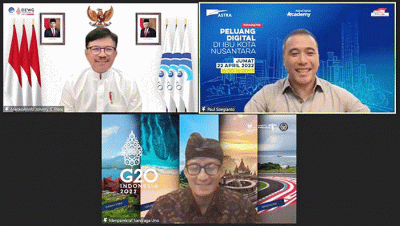 Kementerian Komunikasi dan Informatika mengambil langkah strategis untuk mewujudkan Ibu Kota Nusantara sebagai new smart city.