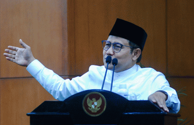Silaturahmi dengan insan media di Jakarta, Jumat, (22/4/2022).