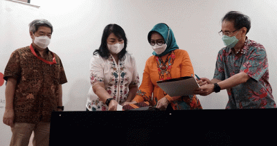 Penandatanganan Memorandum of Undertanding (MoU) Kolaborasi Pembinaan UMKM antara Yayasan Dharma Bhakti Astra (YDBA) dengan APJI.