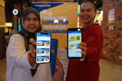 Pengalaman super fun melalui beragam fitur dan reward lewat satu sentuhan.