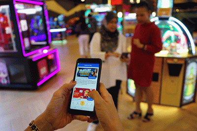 Pengalaman super fun melalui beragam fitur dan reward lewat satu sentuhan.