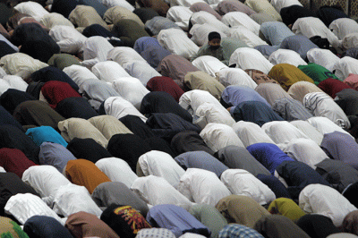 Umat Islam melaksanakan Shalat Idul Fitri 1443 H di Masjid Istiqlal, Jakarta Pusat, Senin (2/5/2022).