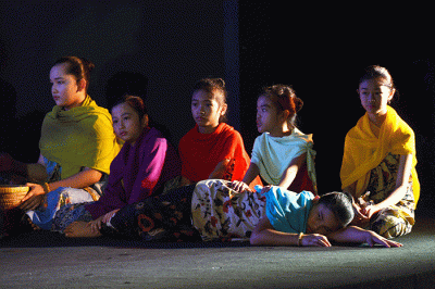 Festival Rentak Batanghari 2022, di Taman Budaya Sriwijaya, Palembang, Kamis (12/5/2022).