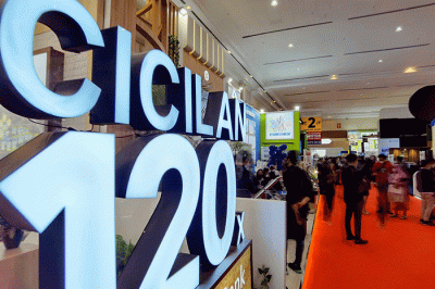 Pembukaan Indonesia Property Expo (IPEX) di Jakarta, Minggu (15/5/2022).