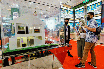 Pembukaan Indonesia Property Expo (IPEX) di Jakarta, Minggu (15/5/2022).
