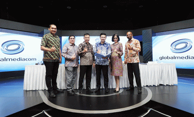 Rapat Umum Pemegang Sukuk Ijarah (RUPSI) Sukuk Ijarah Berkelanjutan II tahap II Tahun 2021 PT Global Mediacom Tbk di Jakarta, Rabu (18/5/2022).