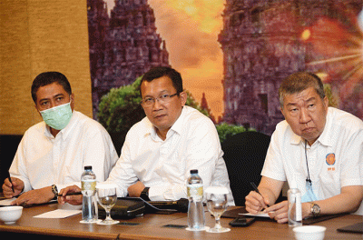 Konferensi pers dalam rangka HUT ke-50 REI di Yogyakarta, Kamis (19/5/2022).
