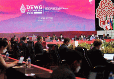 Menkominfo mengajak delegasi Digital Economy Working Group Presidensi G20 Indonesia untuk menghadiri pertemuan ketiga yang akan berlangsung di Labuan Bajo.