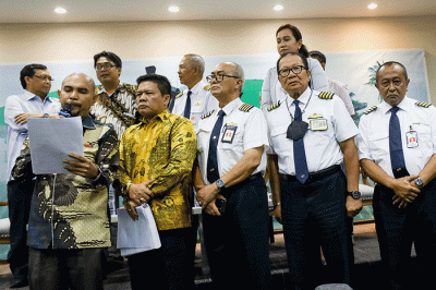 Diskusi dengan tema Nasib Tragis Pilot Merpati yang Tak Kunjung Usai di Jakarta, Senin, (30/5/2022).