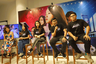 Konferensi pers peluncuran original series 