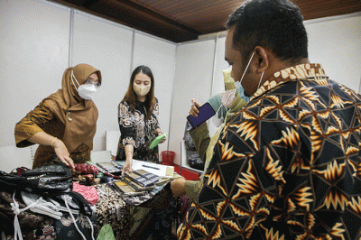 Indonesia Climate Change Expo & Forum di Auditorium Manggala Wanabhakti, Kementerian Lingkungan Hidup dan Kehutanan (KLHK), Jakarta, Senin (6/6/2022).