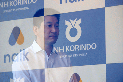 Presiden Direktur NH Korindo Sekuritas Indonesia, Jung Yoan saat audiensi dengan IDX Channel di Treasury Tower, Jakarta Selatan, Selasa (7/6/2022).