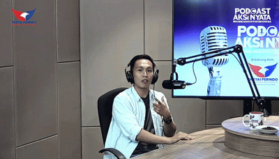 Podcast Aksi Nyata #DariKamuUntukIndonesia di Studio Talkshow MNC Network bertema 