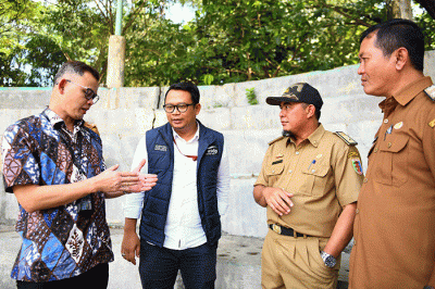 Kick Off pembangunan Housing Development Entrepreneur Center yang merupakan bagian dari Bakauheni Harbour City, Kawasan Wisata Terpadu di Lampung Selatan.