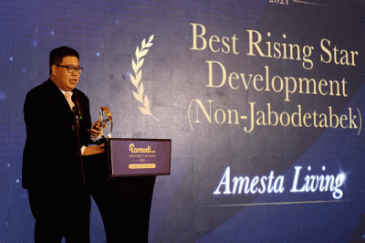 Penganugerahan penghargaan Lamudi Property Awards di Jakarta, Jumat (24/6/2022).
