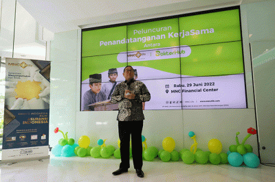 Peluncuran Penandatanganan Kerja Sama antara MNC Life dan DokterHub di MNC Financial Centre, MNC Center, Kebon Sirih.
