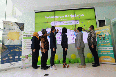 Peluncuran Penandatanganan Kerja Sama antara MNC Life dan DokterHub di MNC Financial Centre, MNC Center, Kebon Sirih.