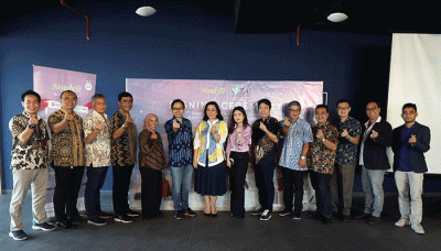 Penandatanganan kerja sama untuk mendistribusikan produk Soulyu khususnya di wilayah Jawa dan Bali selain Jabodetabek.