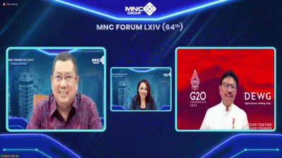 MNC Forum ke-64 yang diselenggaran secara virtual, Kamis (30/6/2022).