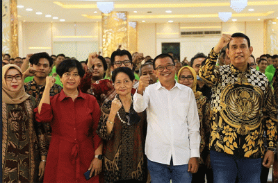 Kemnaker melepas 2000 Pekerja Migran Indonesia (PMI) sektor formal Agriculture Workers (Pekerja Pertanian Musiman) ke Negara United Kingdom (UK).