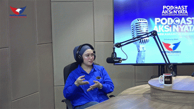 Wakil Ketua Bidang Sosial Ekonomi DPW Partai Perindo Kepulauan Bangka Belitung Sinta Aprida menjadi narasumber Podcast Aksi Nyata#DariKamuUntukIndonesia.
