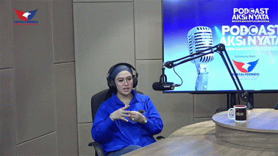 Wakil Ketua Bidang Sosial Ekonomi DPW Partai Perindo Kepulauan Bangka Belitung Sinta Aprida menjadi narasumber Podcast Aksi Nyata#DariKamuUntukIndonesia.