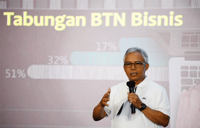 Media Briefing Tabungan BTN Bisnis di Jakarta, Kamis (7/7/2022).