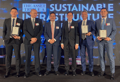 Ajang The Asset Triple A Sustainable Infrastructure Awards 2022 yang diselenggarakan Asset Publishing and Research Ltd.