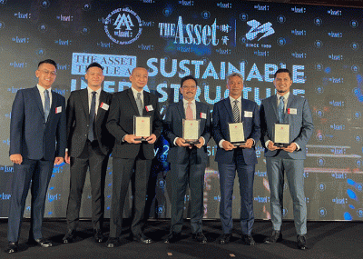 Ajang The Asset Triple A Sustainable Infrastructure Awards 2022 yang diselenggarakan Asset Publishing and Research Ltd.