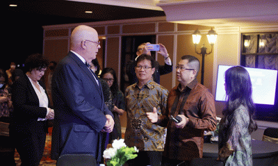 Kerja sama MNC Group, MNC University dan Macquarie University di Jakarta, Selasa (12/7/2022).