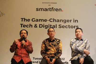 Acara Intimate Dinner bersama pemimpin redaksi media di Jakarta, Rabu (13/7/2022).