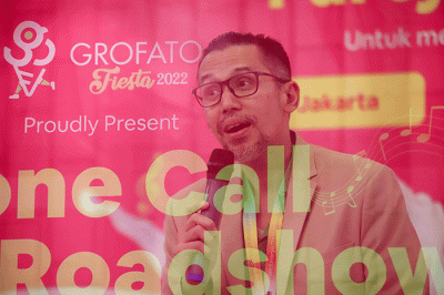 Konferensi pers Grofato 'Grow Fast Gelato' untuk Menambah Berat Badan Anak dan Dalam Menyambut Hari Anak Nasional 2022 di Roemah 48, Menteng.