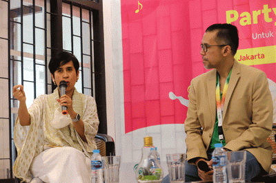 Konferensi pers Grofato 'Grow Fast Gelato' untuk Menambah Berat Badan Anak dan Dalam Menyambut Hari Anak Nasional 2022 di Roemah 48, Menteng.