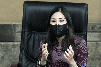 Wamenparekraf Angela Tanoesoedibjo menemui perwakilan dari Asosiasi Komite Olimpiade Nasional (Association of Nasional Olympic Commitee/ANOC).