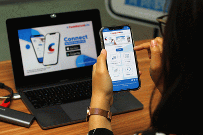 Peluncurkan aplikasi mobile yang bernama Connect bertepatan  dengan perayaan hari jadi ke-48 Panin Dai-chi Life di Jakarta, Senin (18/7/2022).