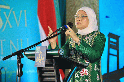 Menteri Ketenagakerjaan Ida Fauziyah, mengajak seluruh pihak untuk turun mendorong peran perempuan dalam perekonomian nasional.