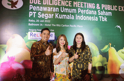 Konferensi Pers Public Expose di Jakarta Selatan, Rabu (20/7/2022).
