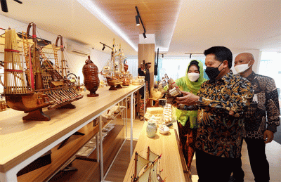 Peresmian BSI UMKM Center Surabaya, Kamis (21/7/2022).
