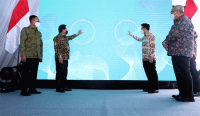 Peresmian BSI UMKM Center Surabaya, Kamis (21/7/2022).