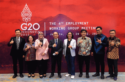Anwar Sanusi menjelaskan sidang hari kedua G20 EWG Keempat, fokus terkait Annex.