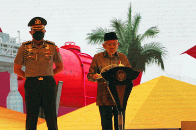 Pembukaan Forum Kapasitas Nasional II 2022 di JCC, Jakarta, Rabu (27/7/2022).