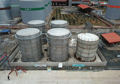 Pabrik Minyak Goreng JARR merupakan fraksinasi dari Pabrik Biodiesel JARR yang nantinya bakal mengolah 250 ton bahan baku per hari.