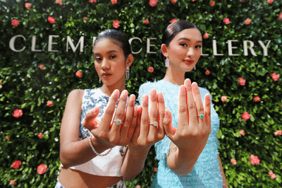 Launching Clemence Ellery's Flagship Store (Fine Jewelry) di Park Hyatt Jakarta, MNC Center, Kebon Sirih, Jakarta Pusat, Jumat (29/7/2022).