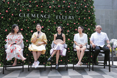 Launching Clemence Ellery's Flagship Store (Fine Jewelry) di Park Hyatt Jakarta, MNC Center, Kebon Sirih, Jakarta Pusat, Jumat (29/7/2022).