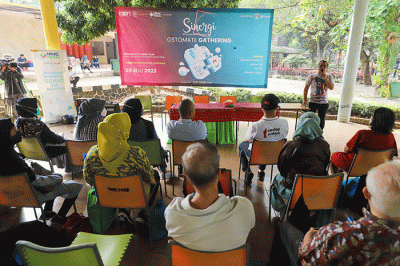 Ostomathe gathering bertajuk Sinergi #KitaAdadanKitaPeduli “Bersama Kita Tingkatkan Kualitas Hidup Ostomate Indonesia” di Taman Margasatwa Ragunan.