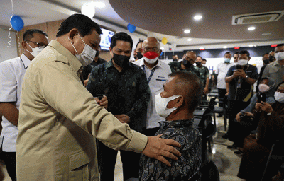 Menteri Pertahanan Prabowo Subianto menegaskan bahwa PT ASABRI merupakan alat dan instrumen yang amat vital dalam memelihara moril para prajurit.