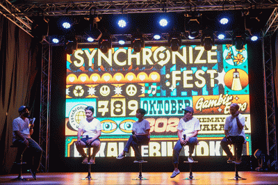 Konferensi pers Synchronize Festival 2022 di Jakarta, Rabu (10/8/2022).