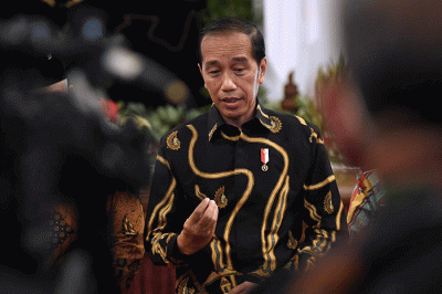Presiden Joko Widodo melakukan pertemuan dengan para pimpinan lembaga negara di Istana Negara, Jakarta, Jumat (12/8/2022).